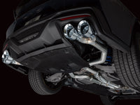 AWE 2024 Ford Mustang Dark Horse S650 RWD Track Edition Cat-Back Exhaust w/ Quad Chrome Silver Tips