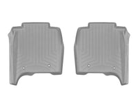 WeatherTech 14-16 Land Rover-Range Rover Rear FloorLiner - Grey Long Wheelbase w/ 2nd Row Console