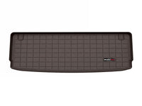 WeatherTech 25-26 Infiniti QX80 Behind 2nd Row Cargo Liners - Cocoa