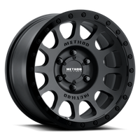 Method Wheels MR305 NV 18x9 +18mm Offset 6x135 94mm CB Matte Black - Gloss Black Lip