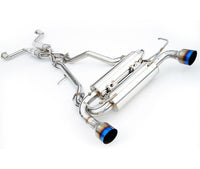 Invidia 09+ FX35 2/4WD Gemini Rolled Stainless Steel Tip Cat-back Exhaust