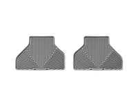 WeatherTech 07-13 BMW X5 Rear Rubber Mats - Grey