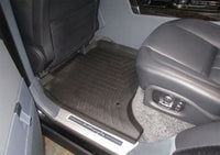 WeatherTech 14-16 Land Rover-Range Rover Rear FloorLiner - Black Long Wheelbase w/ 2nd Row Console