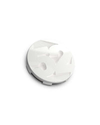 fifteen52 65mm Snap In Center Cap Single for Rally Sport/MX/SV Wheels - Rally White (Gloss White)