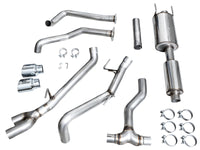 AWE Tuning 0FG Exhaust for 3rd Gen Toyota Tundra - Dual Chrome Silver Tips
