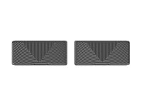 WeatherTech 2015+ Chevrolet Tahoe Rear Rubber Mats - Black