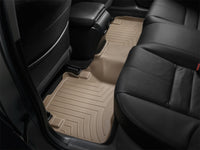 WeatherTech 10+ Honda Crosstour Rear FloorLiner - Tan