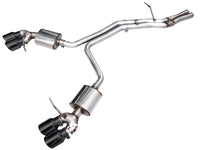 AWE Tuning 19-21 Porsche Macan 3.0T/2.9TT Touring Edition Cat-Back Exhaust w/ Diamond Black Tips