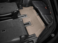 WeatherTech 2020+ Kia Telluride Rear FloorLiner - Tan