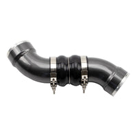 Wehrli 06-10 Chevrolet 6.6L LBZ/LMM Duramax Passenger Side 3.5in Intercooler Pipe - Gun Metal