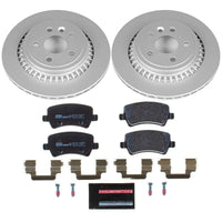 Power Stop 10-17 Volvo XC60 Rear Euro-Stop Brake Kit