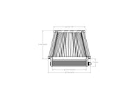 aFe POWER Universal Clamp-On Air Filter w/ D2 Dura-Dry Media - 6in F x 7.5in B x 5.5in T x 5in H