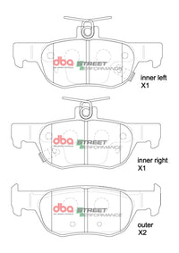 DBA 19-22 Mazda 3 SP Performance Rear Brake Pads