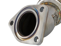 aFe Power Elite Twisted Steel 16-17 Honda Civic I4-1.5L (t) 2.5in Rear Down-Pipe Mid-Pipe