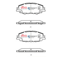 DBA 19-22 Toyota Corolla Hatchback Front SSEV Street Series Brake Pads