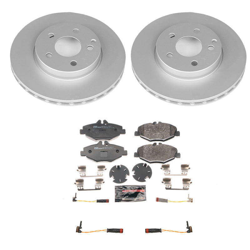 Power Stop 2006 Mercedes-Benz E320 Front Euro-Stop Brake Kit