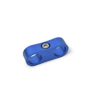 Russell Hose Separator For -10 Braided Hose Blue Anodize (2 Pack)