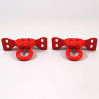 Ford Racing 17-22 Super Duty Tow Hooks - Red (Pair)