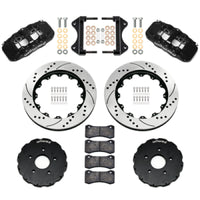 Wilwood 14-19 Chevrolet Corvette C7 AERO6 Front BBK - 14.00 Rotor SRP - Black