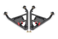 BMR 14-19 Chevrolet Corvette C7 Rear Lower Control Arms For 15in Conversion Kit - Black Hammertone