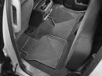 WeatherTech 2019+ Chevrolet Silverado 1500 Rear Rubber Mats - Black