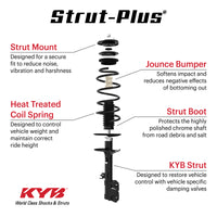 KYB Shocks & Struts Strut Plus Front 2005-2014 Nissan Frontier 4WD