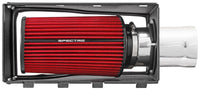 Spectre 11-14 Ford F-Series SD V8-6.7L DSL Air Intake Kit - Polished w/Red Filter