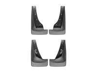 WeatherTech 2014+ Nissan Rogue No Drill Mudflaps - Black