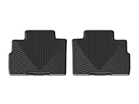 WeatherTech 2020+ Nissan Sentra Rear Rubber Mats - Black