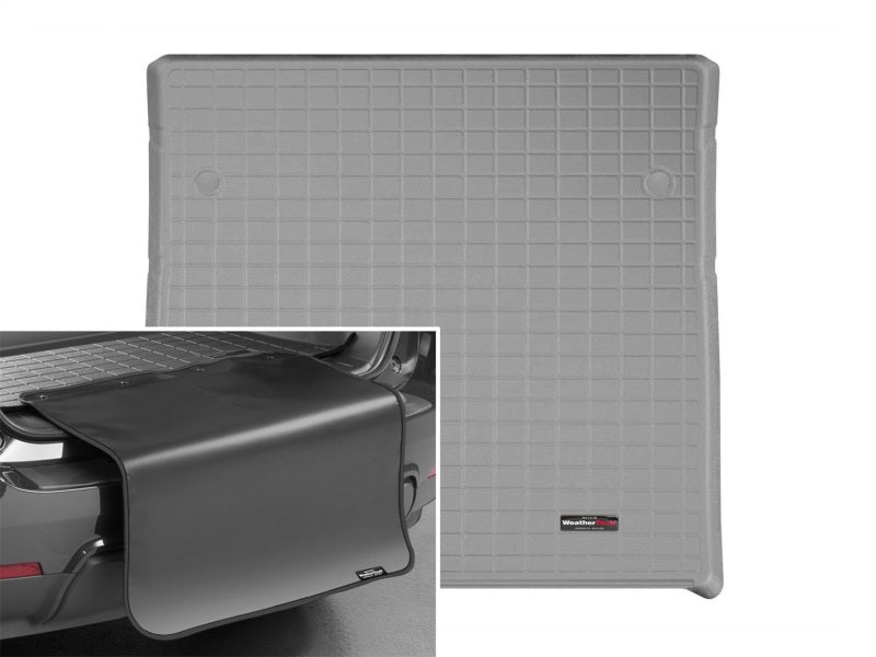 WeatherTech 2009-2013 Volkswagen Routan Cargo Liner w/ Bumper Protector - Grey