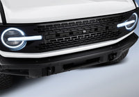 Ford Racing 2021+ Bronco Grille Lettering Overlay Kit - Black