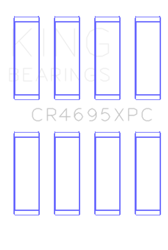 King Engine Bearings Ford Ecoboost 2.0L / 2.3L mMaxKote Connecting Rod Bearing Set