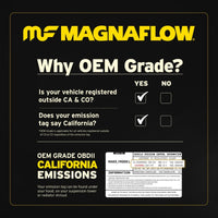 Magnaflow 21-23 Chevrolet Blazer L4 2.0L Direct Fit EPA Compliant Catalytic Converter