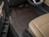 WeatherTech 2018+ Lincoln Navigator / Navigator L Front FloorLiner HP - Cocoa