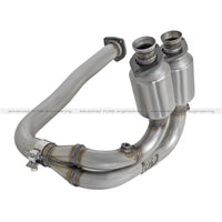 aFe Power Direct Fit Catalytic Converter Replacements Rear Left Side 05-11 Nissan Xterra V6 4.0L