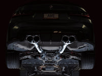 AWE Tuning Track Edition Cat-Back Exhaust for BMW G8X M3/M4 - Chrome Silver Tips