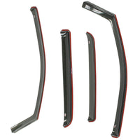 Westin 2010-2018 Toyota 4Runner In-Channel Wind Deflector 4pc - Smoke