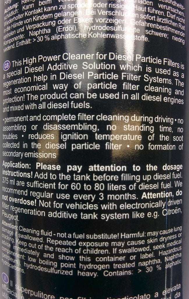 DDP High Performance DPF Clean