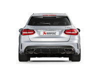 Akrapovic 15-17 AMG C63 Estate Evolution Line Cat Back (Titanium) w/ Carbon Tips (Req. Link Pipe)