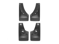 WeatherTech 07 Chevrolet Silverado No Drill Mudflaps - Black