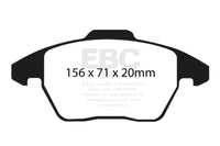 EBC 06-13 Audi A3 2.0T (Girling Rear Caliper) Bluestuff Front Brake Pads