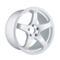Enkei PF05 18x8.5 5x100 45mm Offset 75mm Bore White Wheel ** SPECIAL ORDER**