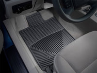 WeatherTech 06-09 Ford Fusion Front Rubber Mats - Black