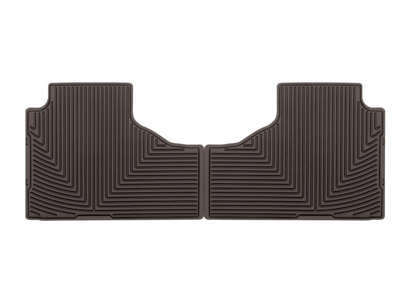 WeatherTech 2021+ Cadillac Escalade Rear Rubber Mats - Cocoa