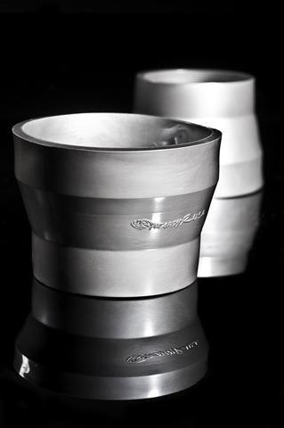 Weapon R 3.5in x 4in x 3in Tall Coupler Adapter - Silver
