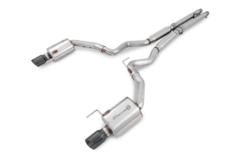 AWE Tuning S550 Mustang GT Cat-Back Exhaust - Touring Edition (Diamond Black Tips)