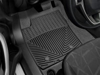 WeatherTech 11+ Ford Fiesta Front Rubber Mats - Black