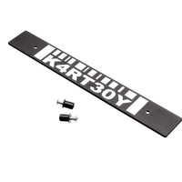 Kartboy Subaru License Plate Delete - Black Barcode