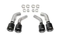 Corsa 2016-2024 Chevrolet Camaro SS / ZL1 Carbon Fiber 4.5in Twin Tip Kit