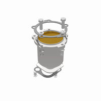 MagnaFlow Direct Fit Catalytic Converter 2003-06 Hyundai Sante FE 3.5L Front Left